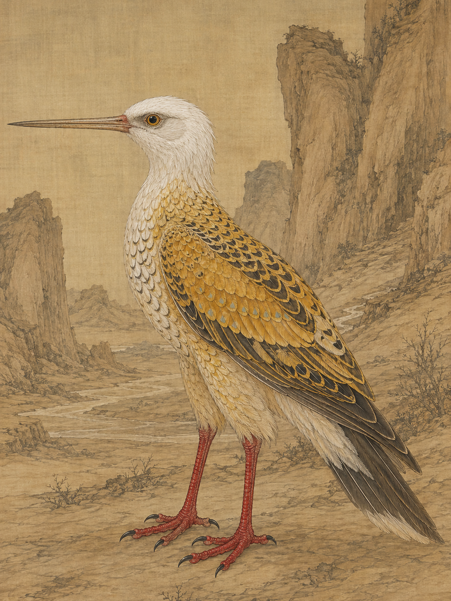 鼓化鵕鸟
